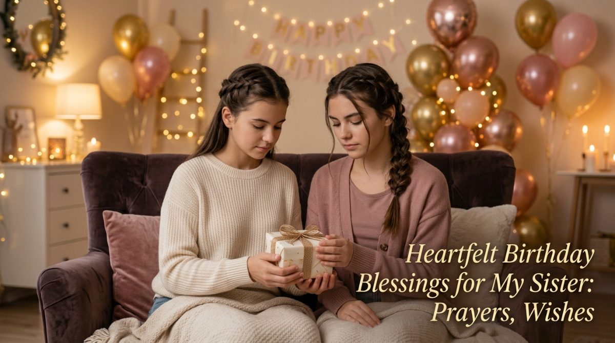 Birthday Blessings for My Sister