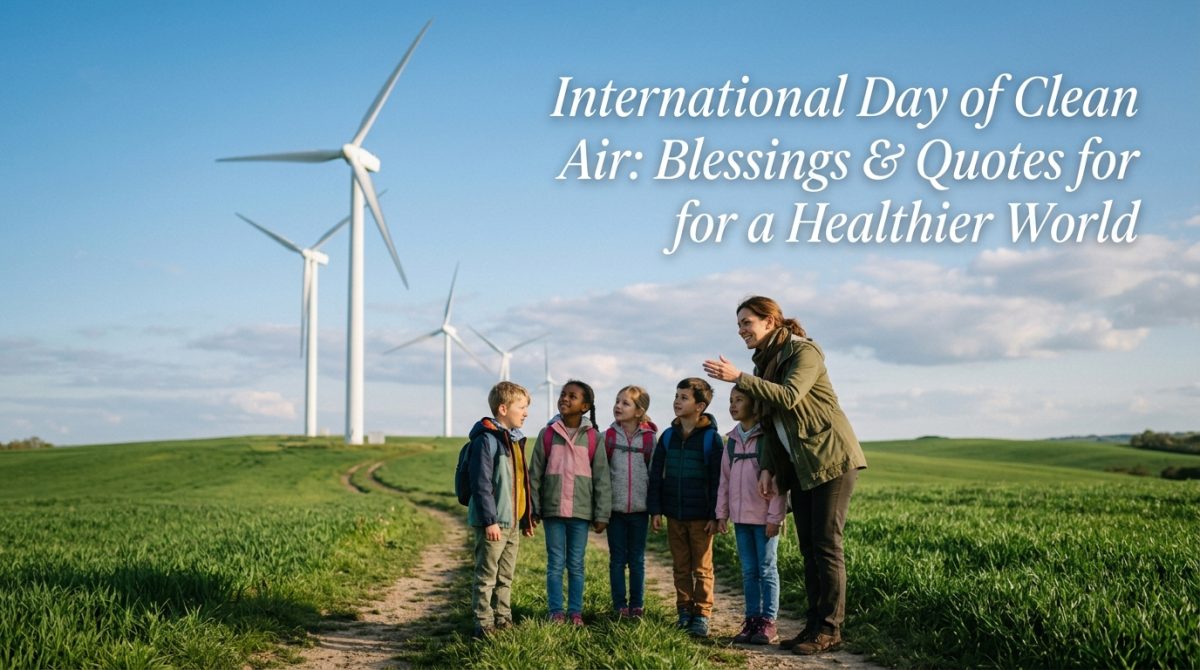 International Day of Clean Air Blessings
