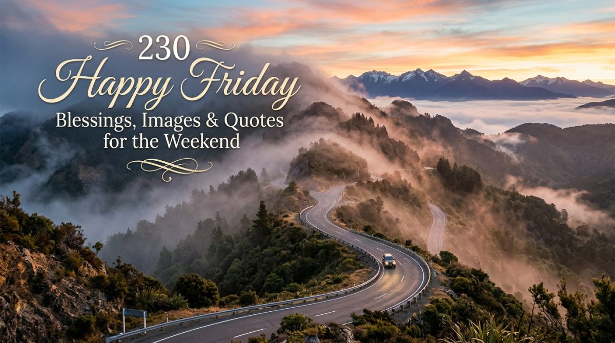Happy Friday Blessings
