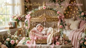 Blessings for Newborn Baby: Sweet Notes For Your Princess