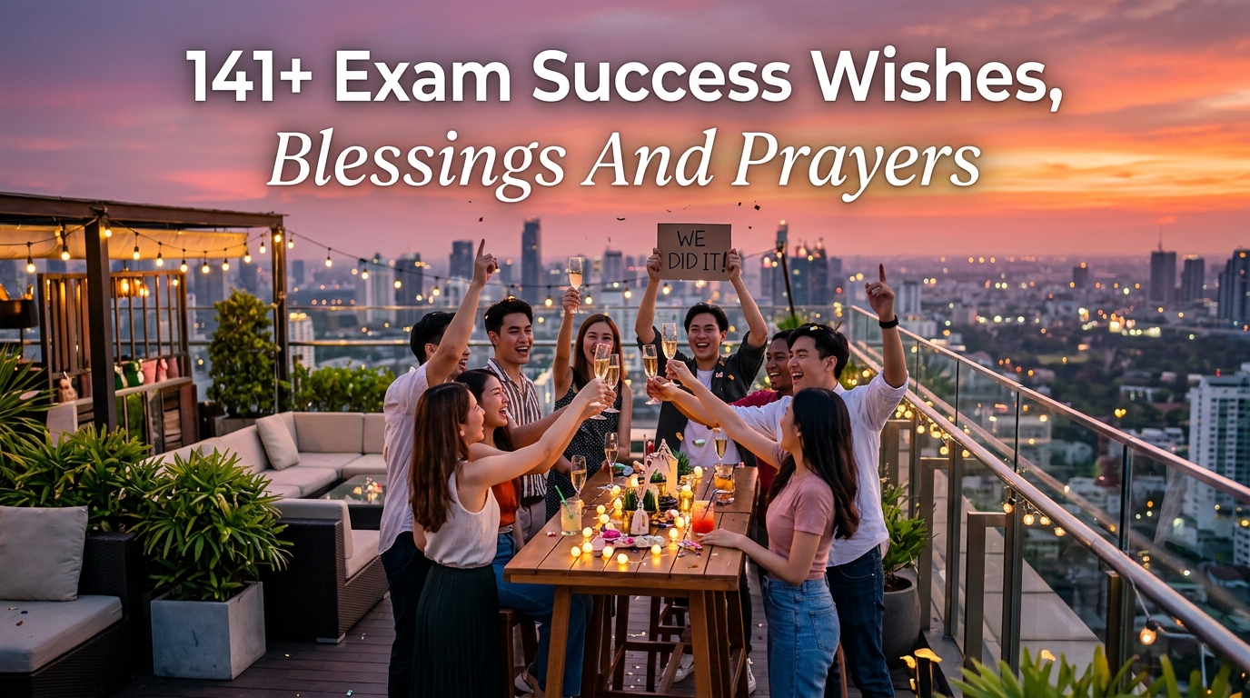 141+ Exam Success Wishes, Blessings, and Prayers