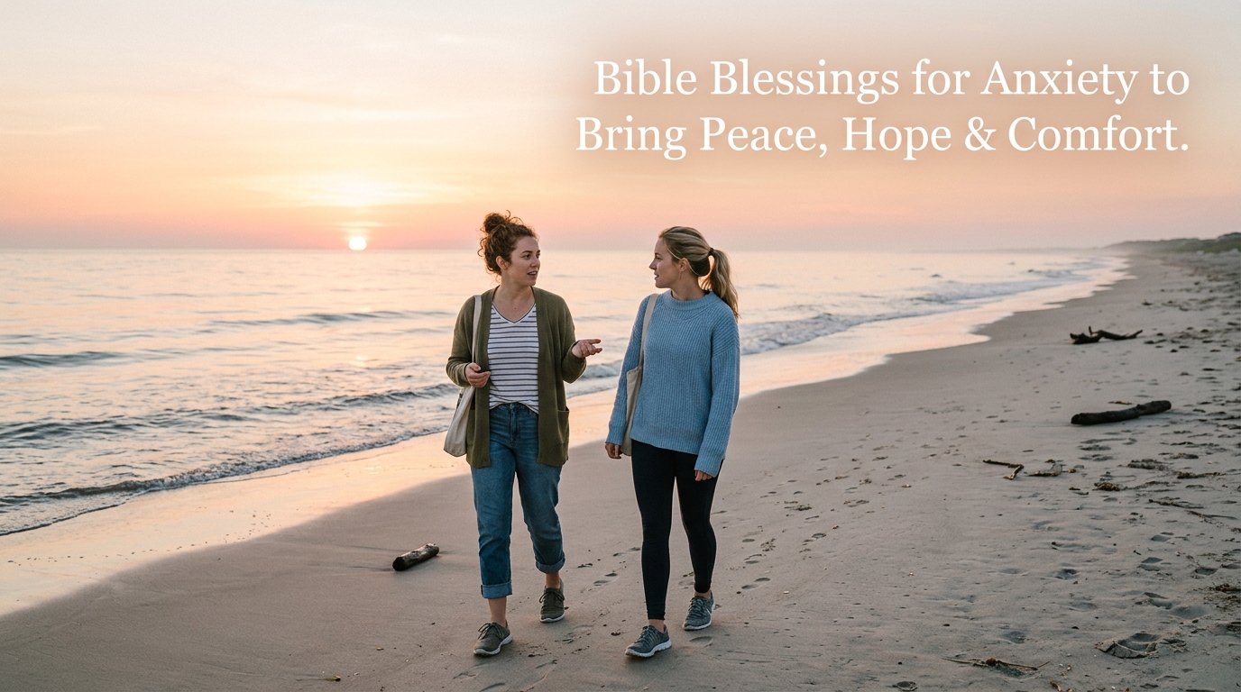 Bible Blessings for Anxiety to Bring Peace, Hope & Comfort