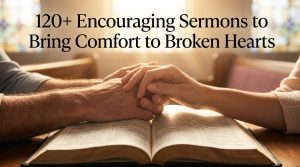 120+ Encouraging Sermons to Bring Comfort to Broken Hearts