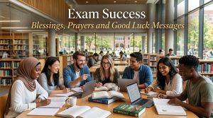 Exam Success Blessings, Prayers, & Good Luck Messages