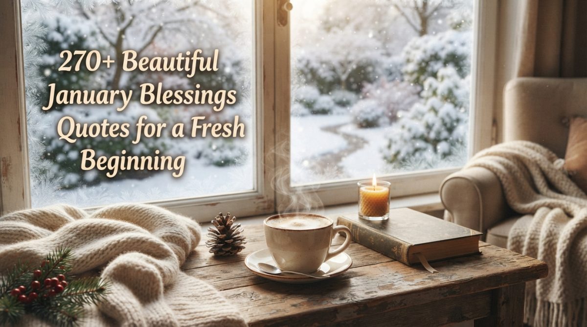 January Blessings Quotes