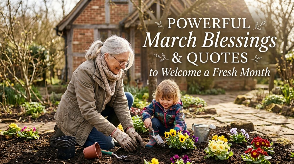 March Blessings