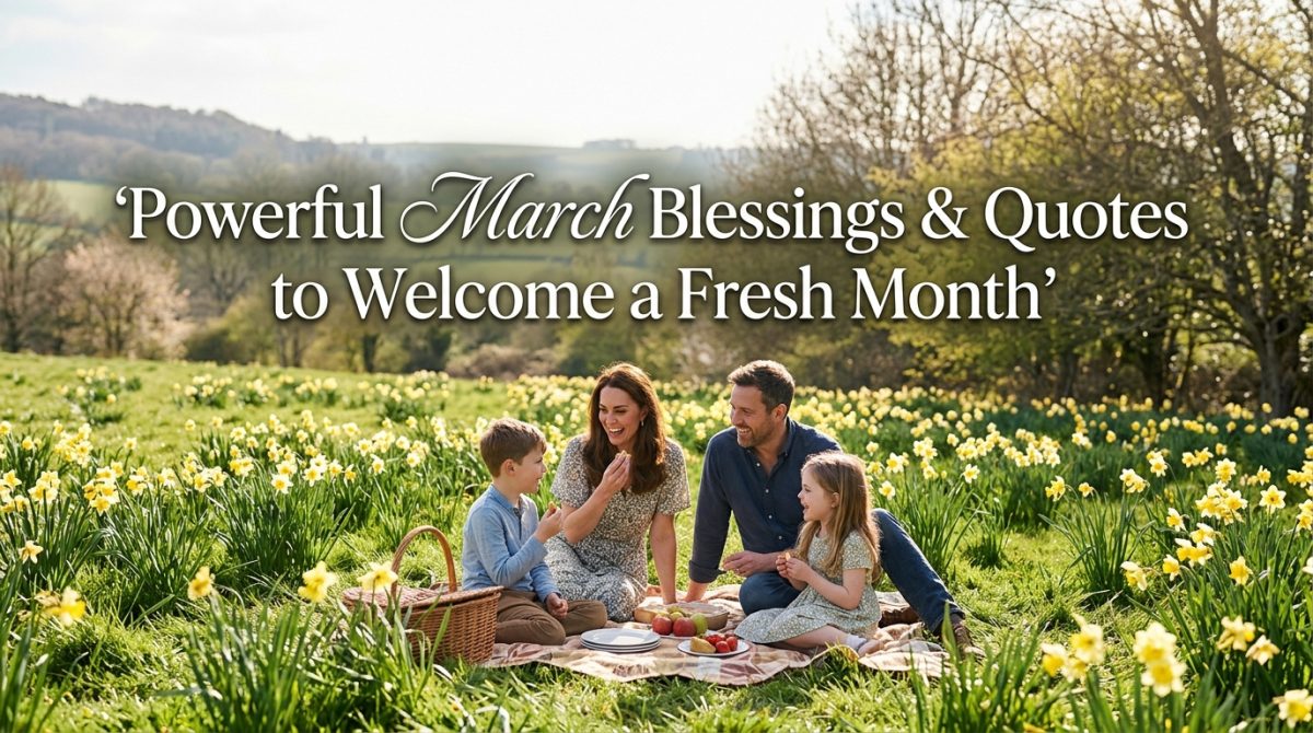 March Blessings