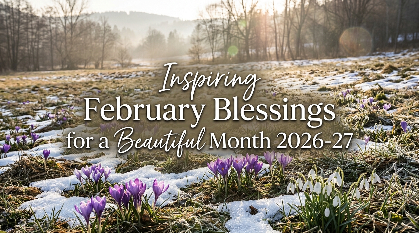 Inspiring February Blessings for a Beautiful Month 2026-27