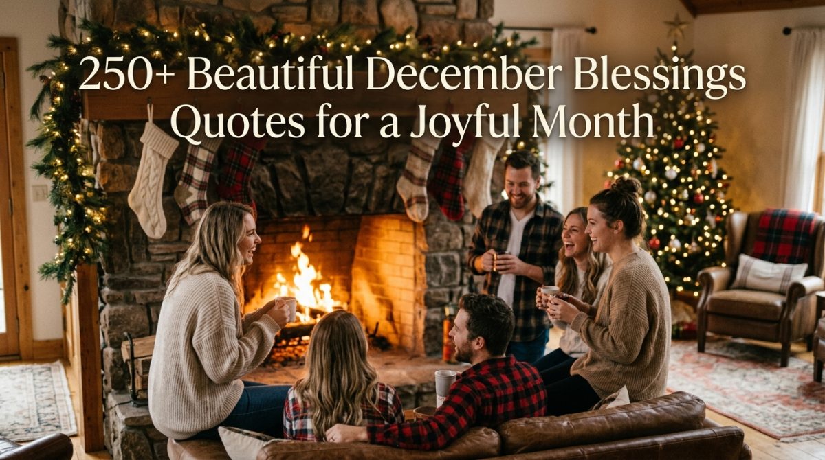 December Blessings Quotes
