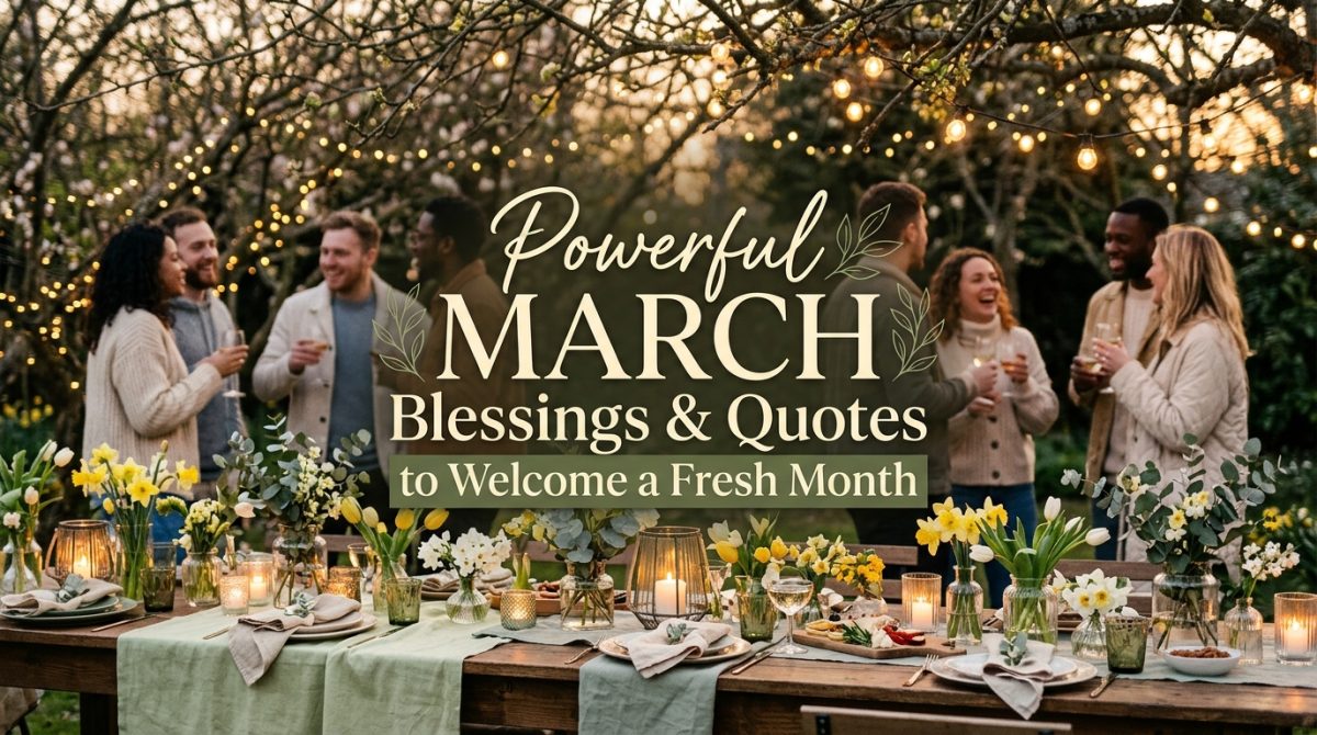 March Blessings