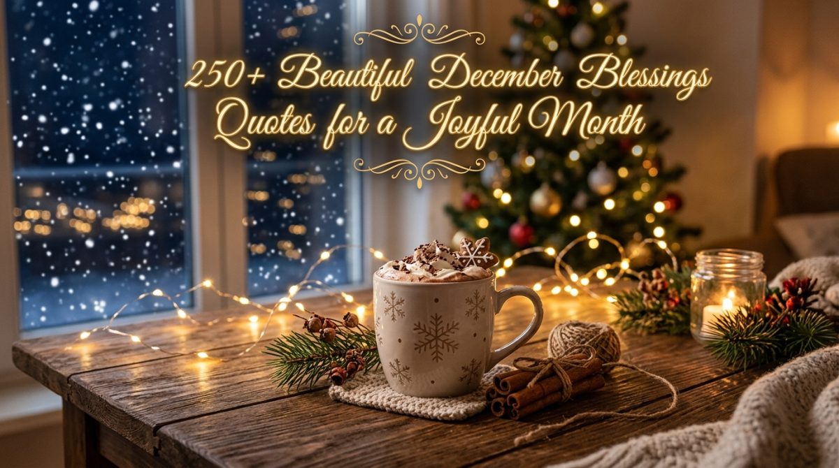 December Blessings Quotes