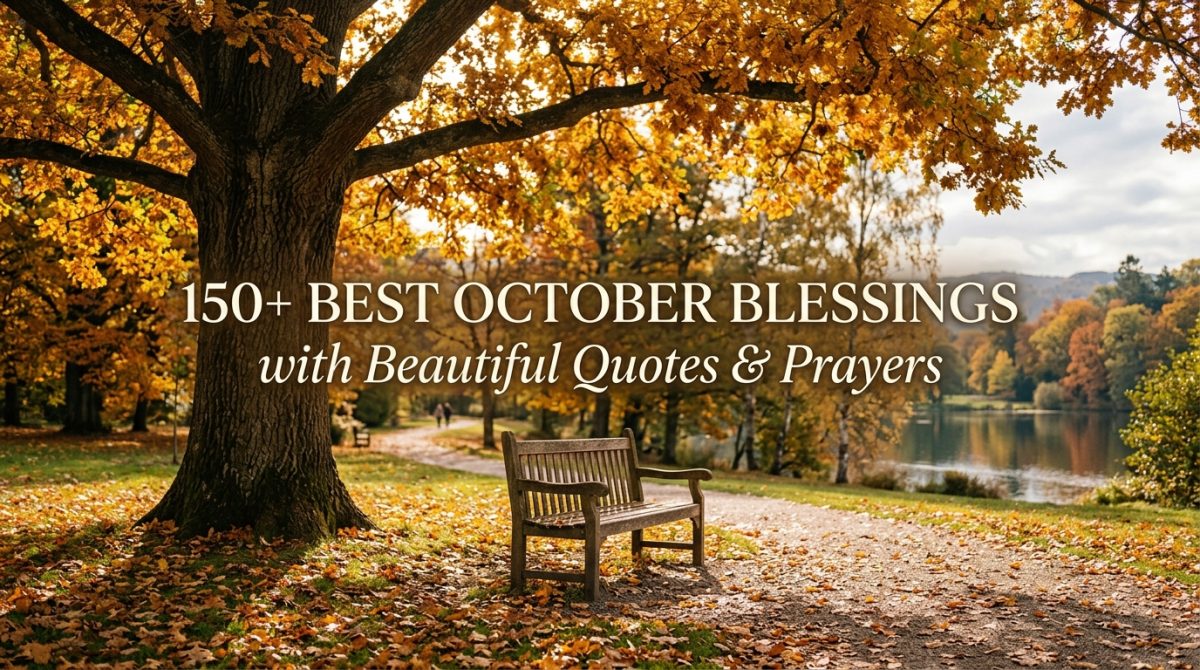 October Blessings