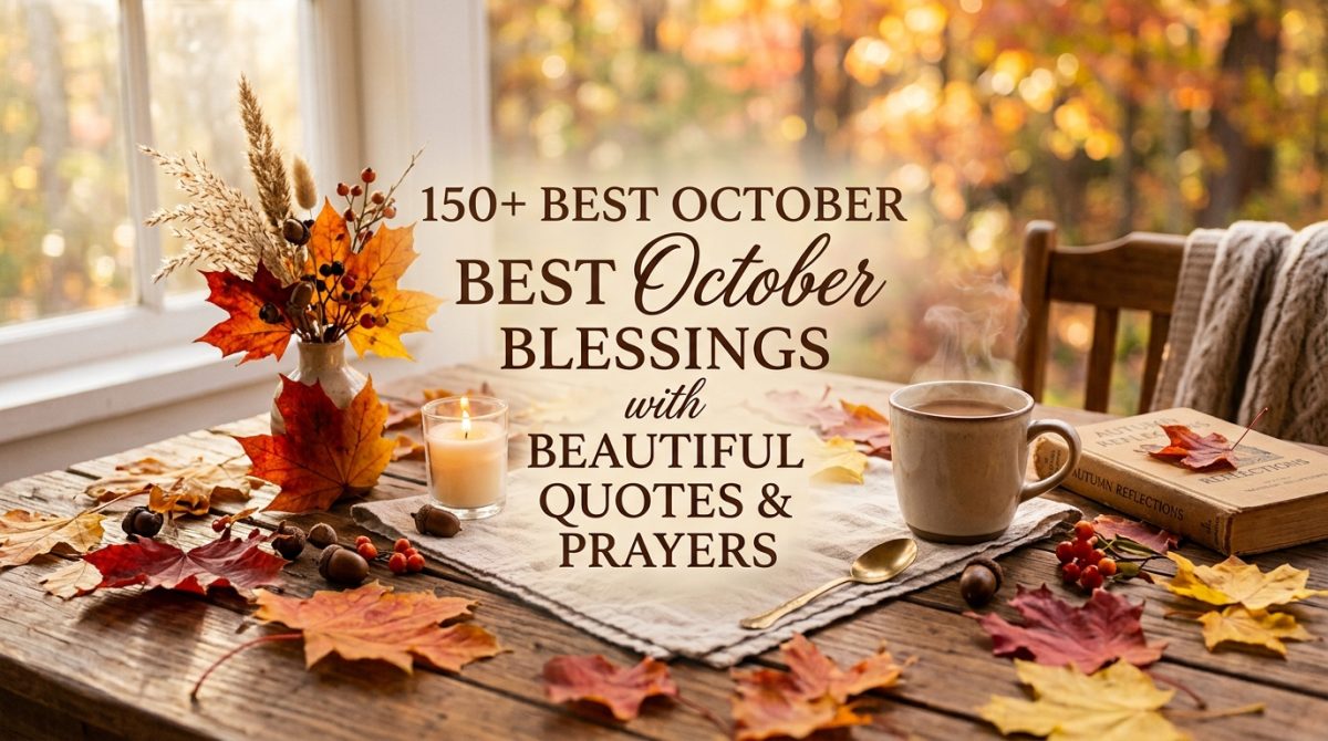 October Blessings