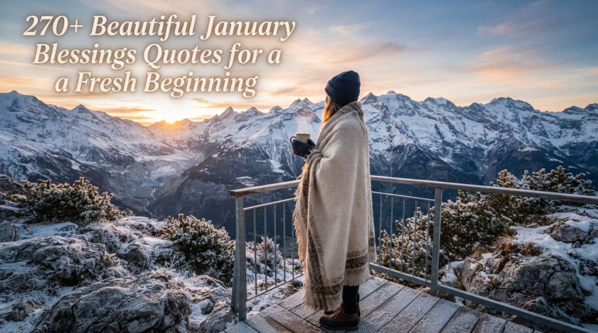 January Blessings Quotes