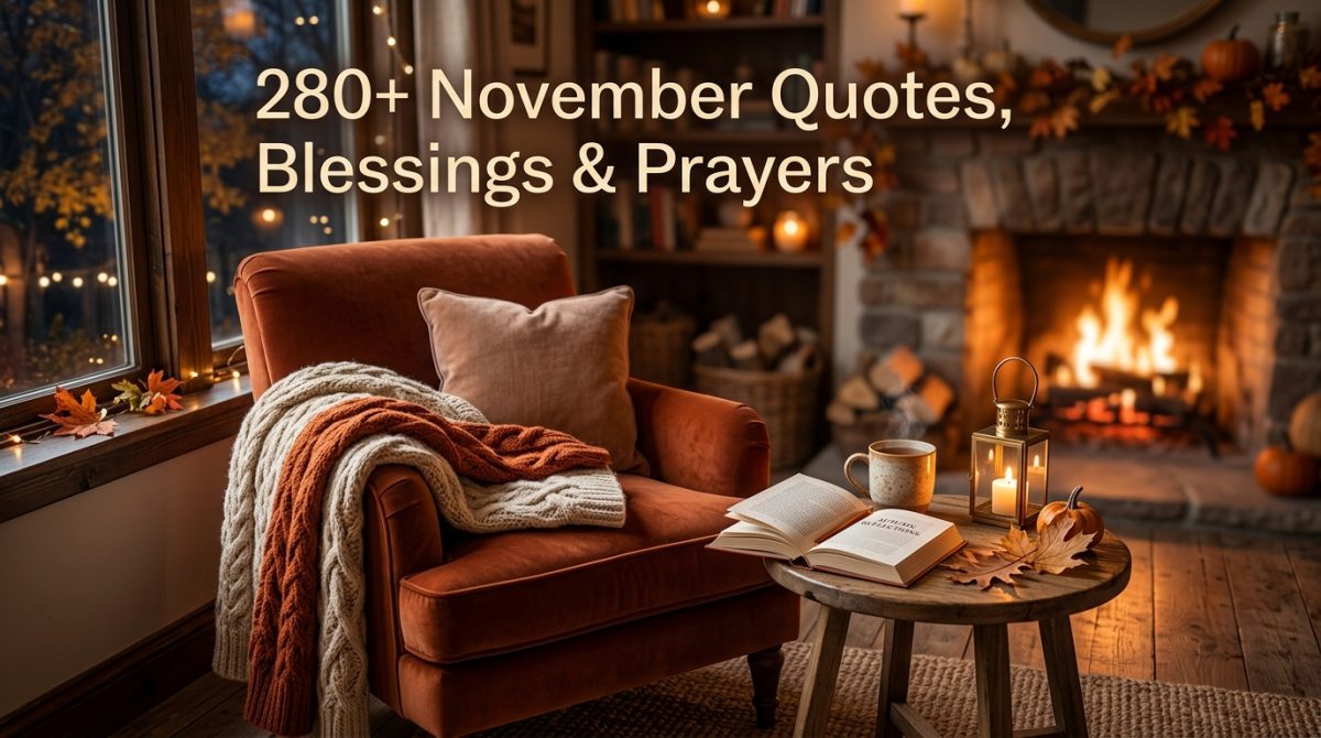 November Quotes Blessings