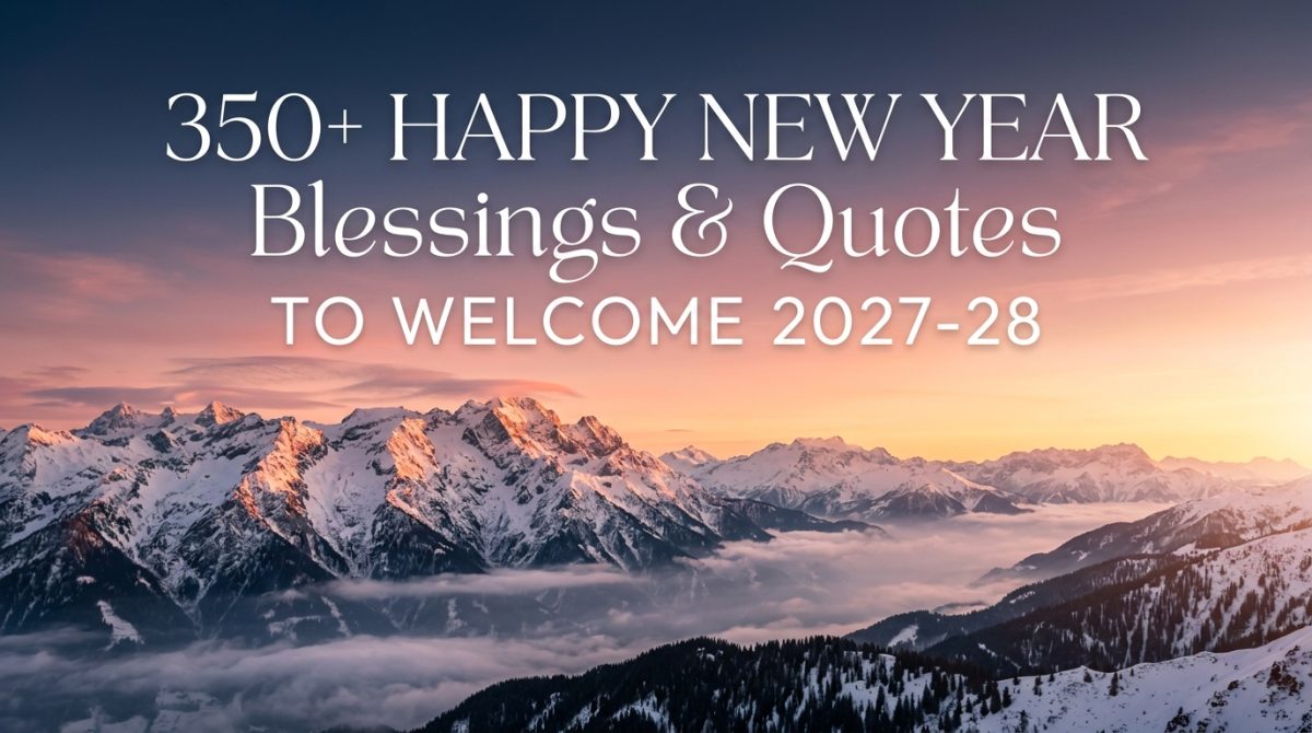 Happy New Year Blessings and Quotes