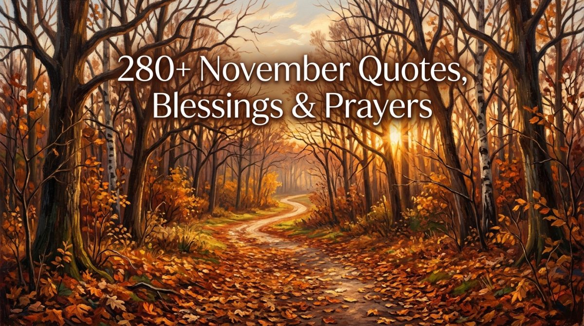 November Quotes Blessings